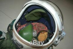 Aircraft fighter pilot flight helmet