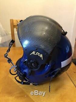 Alpha Eagle Pilot Helmet Helicopter Medium size Flight gear