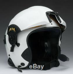 Alpha Eagle (now Gentex) Helicopter Aircrew Pilot Flight Helmet