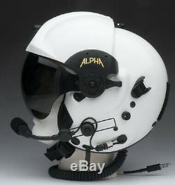 Alpha Eagle (now Gentex) Helicopter Aircrew Pilot Flight Helmet