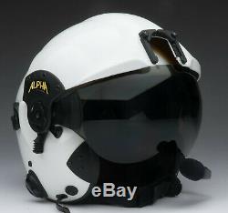 Alpha Eagle (now Gentex) Helicopter Aircrew Pilot Flight Helmet