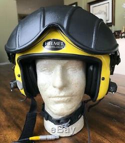 Alpha Gentex 800 Helmet Sar Flight Pilot Diver Winchman Search Rescue Helicopter