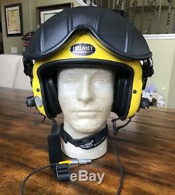 Alpha Gentex 800 Helmet Sar Flight Pilot Diver Winchman Search Rescue Helicopter