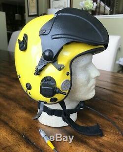 Alpha Gentex 800 Helmet Sar Flight Pilot Diver Winchman Search Rescue Helicopter