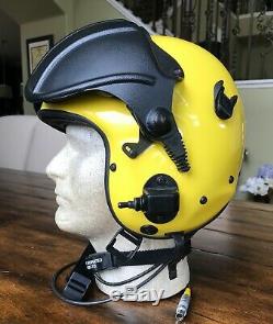 Alpha Gentex 800 Helmet Sar Flight Pilot Diver Winchman Search Rescue Helicopter