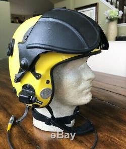 Alpha Gentex 800 Helmet Sar Flight Pilot Diver Winchman Search Rescue Helicopter