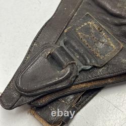Army Air Force Leather Aviator Flight Cap Pilot Helmet Military #70 Medium
