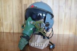 Authentic Air Force Fighter Pilot Flight Helmet, Oxygen Mask YM-9915G