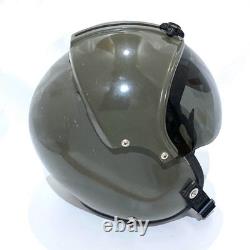 Authentic JASDF Pilot Flight Helmet Vintage Aviation Surplus with Visor From Japan