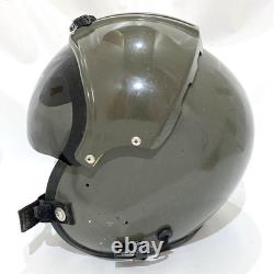 Authentic JASDF Pilot Flight Helmet Vintage Aviation Surplus with Visor From Japan