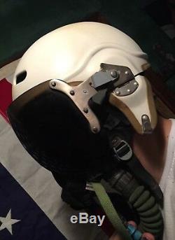 Authentic RUSSIAN MIG Flight Pilot Helmet withOxygen Mask USSR Air Force MiG