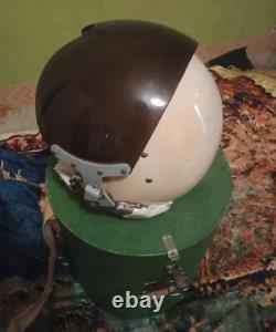 Aviation protective flight helmet of the USSR hermetic helmet (ZSh-5) for pilots