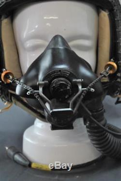 Avro Vulcan XA903 RAF Aircraft Pilot Flight Flying Helmet + Oxygen Mask Mk3A