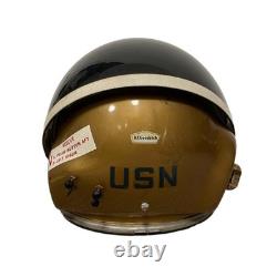 BF Goodrich Mark IV 4 Mod 1 High Altitude Flight Helmet Pilot Gold USN