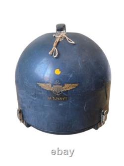 BF Goodrich Mark IV 4 Mod 1 High Altitude Flight Helmet Pilot Gold USN