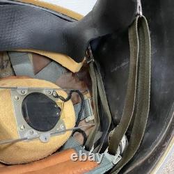 BF Goodrich Mark IV 4 Mod 1 High Altitude Flight Helmet Pilot Gold USN