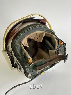 British RAF Rare MK. 2A Flight Pilot Helmet with visor cover