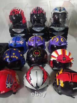 Bundle! 12 Variation Miniature Helmet Of TopGun Flight Pilot Aviation USN NAVY