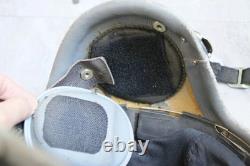 CHINESE AIR FORCE FIGHTER PILOT HELMET, OXYGEN MASK YM-9915G T Hook