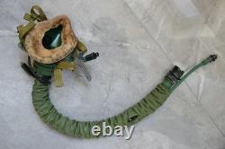 CHINESE AIR FORCE FIGHTER PILOT HELMET, OXYGEN MASK YM-9915G T Hook