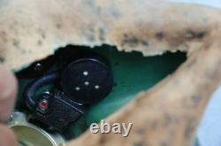 CHINESE AIR FORCE FIGHTER PILOT HELMET, OXYGEN MASK YM-9915G T Hook
