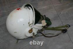 CHINESE AIR FORCE MIG JETS PILOT HELMET TK-1, 1#(largest). No. 8011040