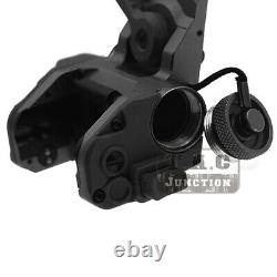 CNC Metal GSGM DPAM ANVIS NVG Mount withHGU-56/P SPH-4 Pilot Flight Helmet Shroud