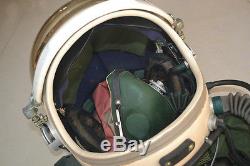 China Navy Aircraft Carrier Fighter Pilot Flight Helmet, Combined Rescue Suit