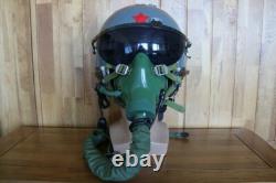 Chinese Air Force Fighter Pilot Flight Helmet(2#/58), Oxygen Mask YM-9915G