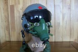 Chinese Air Force Fighter Pilot Flight Helmet(2#/58), Oxygen Mask YM-9915G