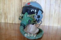 Chinese Air Force Fighter Pilot Flight Helmet + Oxygen Mask YM-9915G