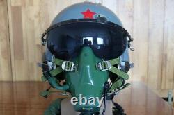 Chinese Air Force Fighter Pilot Fly Helmet(1#largest), Oxygen Mask Ym-9915g