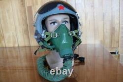 Chinese Air Force Fighter Pilot Fly Helmet(1#largest), Oxygen Mask Ym-9915g