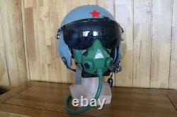 Chinese Air Force Fighter Pilot Helmet, Oxygen Mask KJB-1