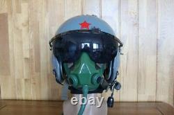 Chinese Air Force Fighter Pilot Helmet, Oxygen Mask KJB-1