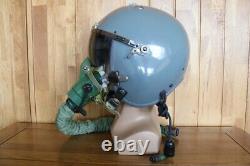 Chinese Air Force Fighter Pilot Helmet + Oxygen Mask Ym-9915G