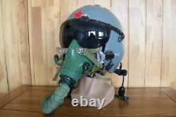 Chinese Air Force Fighter Pilot Helmet + Oxygen Mask Ym-9915G