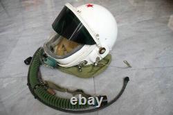 Chinese Air Force MiG-21 Fighter High Altitude Pilot Flight Helmet