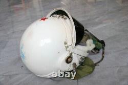 Chinese Air Force MiG-21 Fighter High Altitude Pilot Flight Helmet
