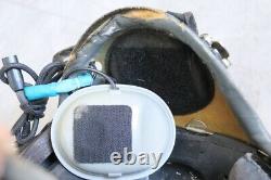 Chinese Air Force MiG Fighter Pilot Helmet 1#/Largest, Oxygen Mask YM-9915G