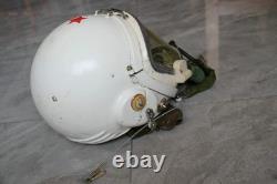 Chinese Air Force Mig-21 Fighter Pilot Flight Helmet