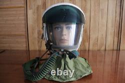 Chinese Early Militaria Mig Fighter Pilot Flight Helmet Tk-1