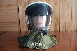 Chinese Early Militaria Mig Fighter Pilot Flight Helmet Tk-1