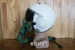 Chinese Fighter Pilot Flight Helmet, Oxygen Mask YM-9915
