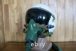 Chinese Fighter Pilot Flight Helmet, Oxygen Mask YM-9915