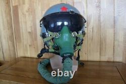 Chinese Fighter Pilot Flight Helmet + Oxygen Mask YM-9915G