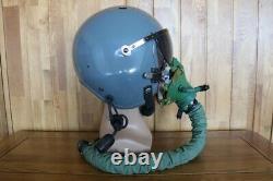 Chinese Fighter Pilot Flight Helmet + Oxygen Mask YM-9915G