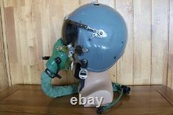 Chinese Fighter Pilot Flight Helmet + Oxygen Mask YM-9915G