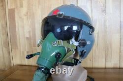 Chinese Fighter Pilot Flight Helmet + Oxygen Mask YM-9915G