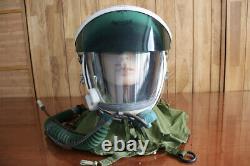 Chinese Mig-21 Fighter Aviator Pilot Flight Helmet Tk-1 No. 8510003